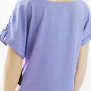 two colors women's top