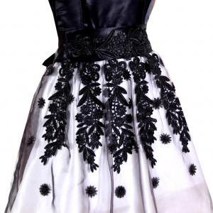 Little Black and White/ Lace organz..