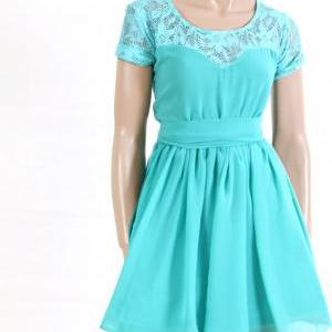Mint/ Lace/bridesmaid / Wedding Party / Cocktail /..