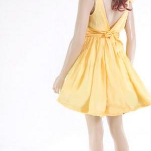 Yellow Bridesmaid / Wedding Party / Cocktail /..