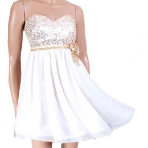 Prom/ Party/ Cocktail/ Sweetheart/ Chiffon Mini..