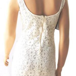 Elegant Cotton Lace Dress