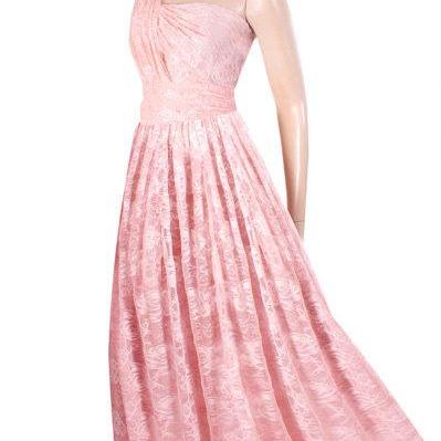 Maxi / Lace / Pink/ Bridesmaid/ Evening / Party/..
