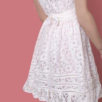 Plus Size Romantic /cotton Lace /bridesmaid/ Party..