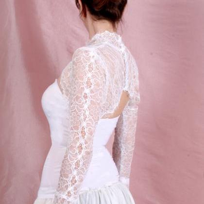 Bridal solstiss lace style /shrug /..