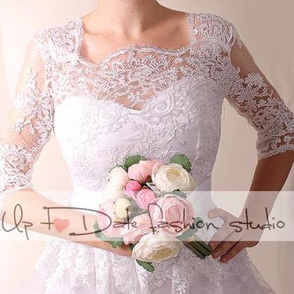 Lace Short Plus Size//portrait Back/ Short Wedding..