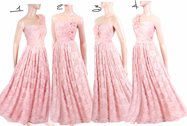 Maxi / Lace / Pink/ Bridesmaid/ Evening / Party/ Dress