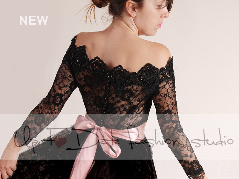 Black shop wedding bolero