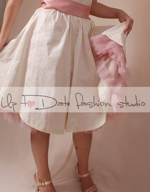 Classic 22"-25" Organza Net Mesh Tulle Petticoat