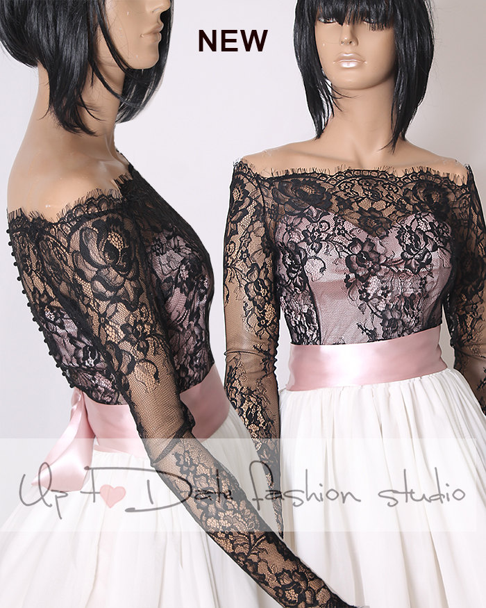 Black online wedding bolero