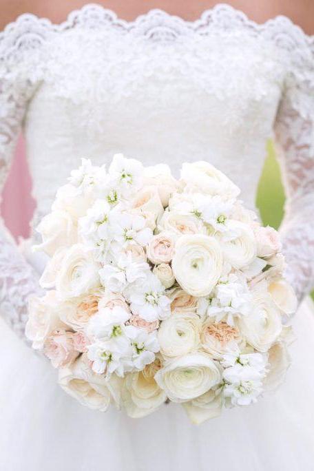 Plus Size Bridal Off-Shoulder / Lace wedding jacket/ Bolero shrug/ jacket /bridal lace top