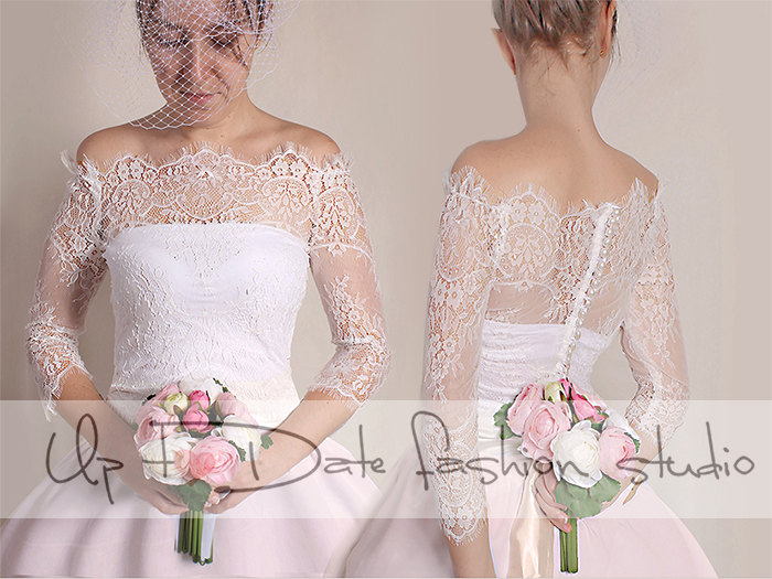 chantilly lace bridal